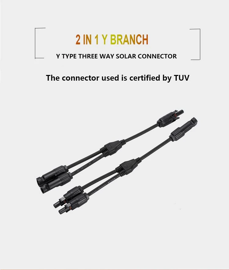product-1-1 2 in 1 Y Branch Solar Connector(001)